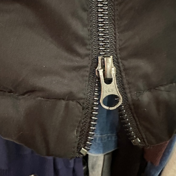 Zella WOMENS Black Longline Hooded Puffer Vest - Picture 6 of 13